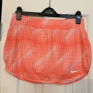 Nike Orange Skirt